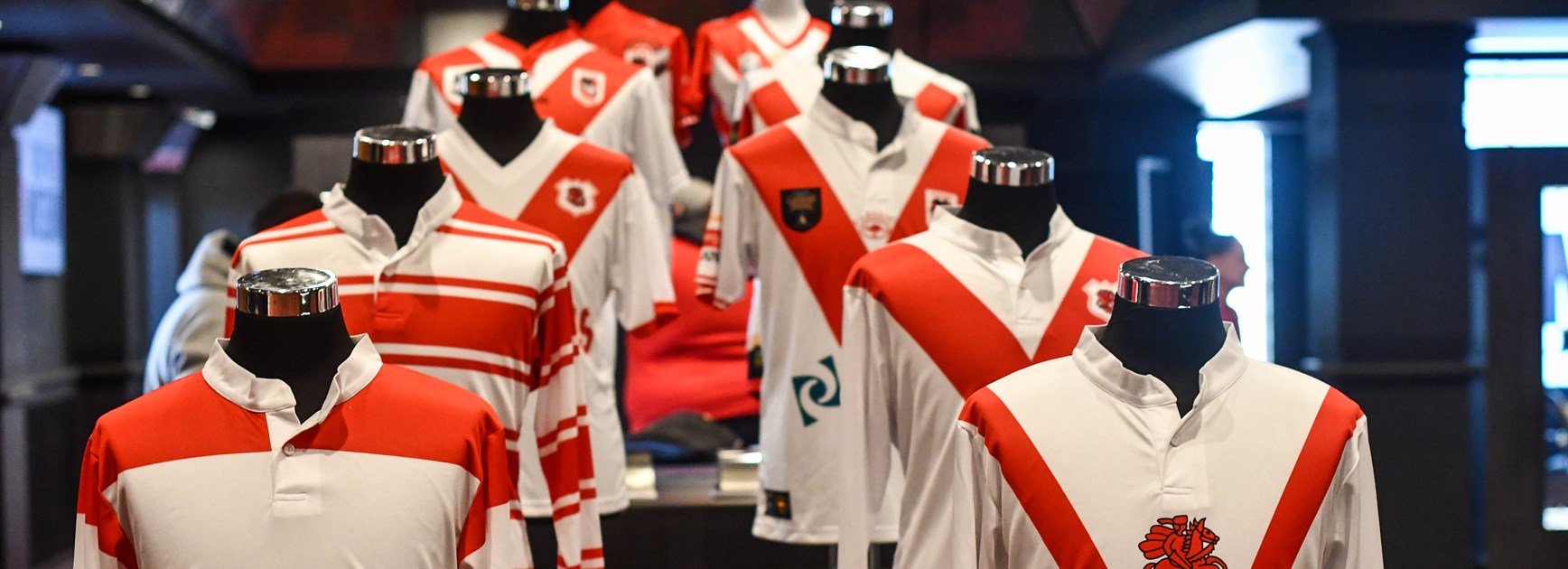 Saints alive:  Dragons unveil Spirit of the Red V Museum