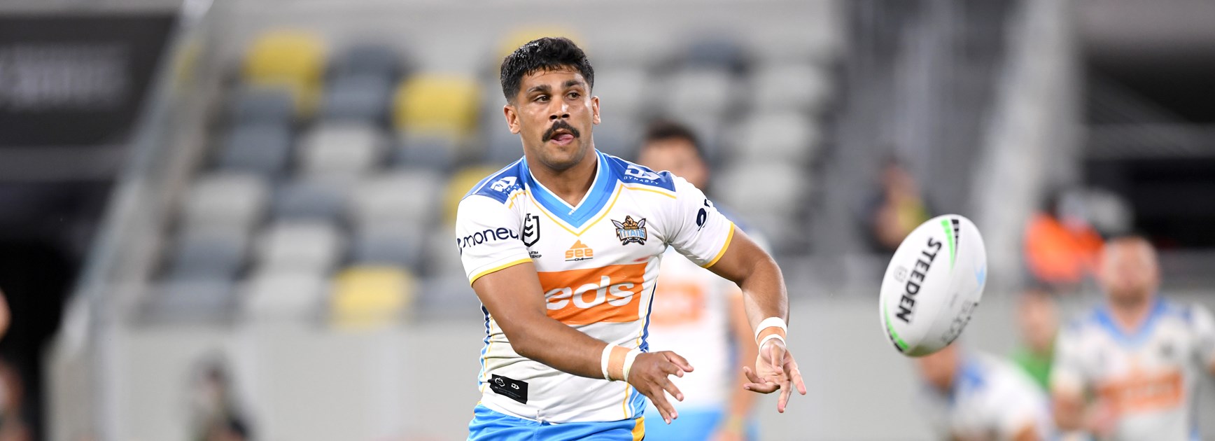 Titans five-eighth Tyrone Peachey.