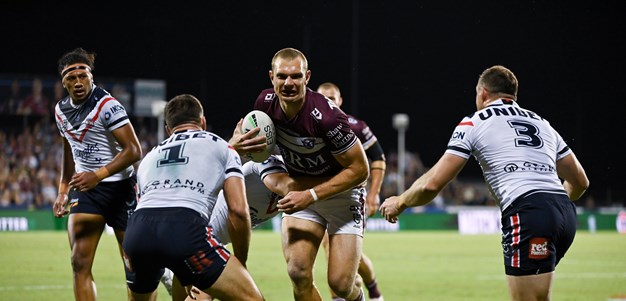 Turbo back in gear as Manly make history against Roosters