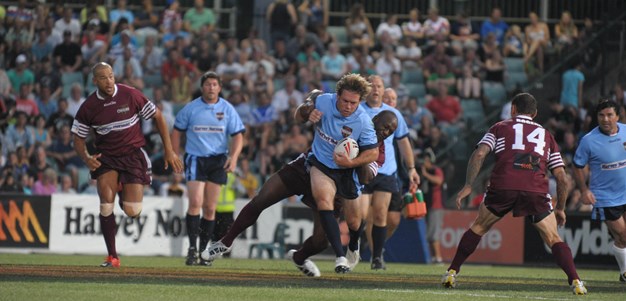 Reliving the night footy family dug deep for flood victims