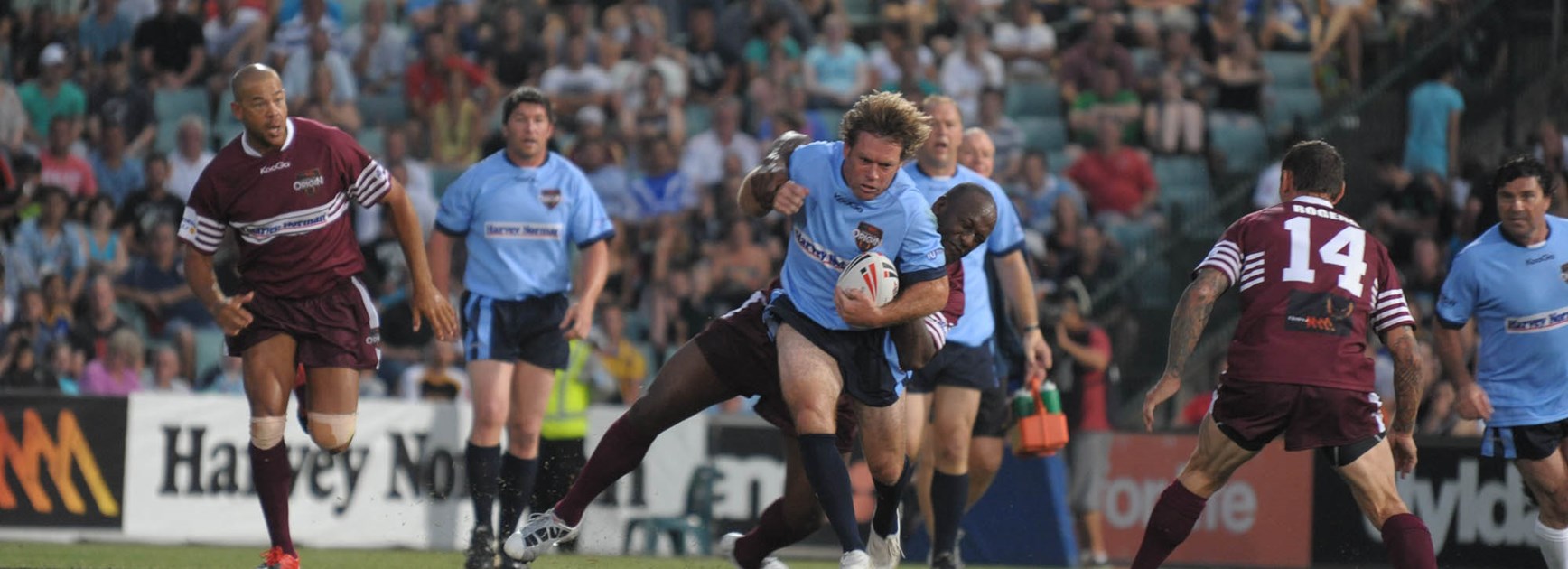 Reliving the night footy family dug deep for flood victims