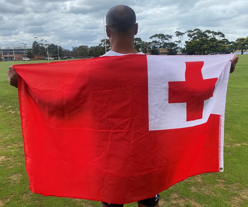 'Unite for Tonga': Melbourne Storm's Felise Kaufusi