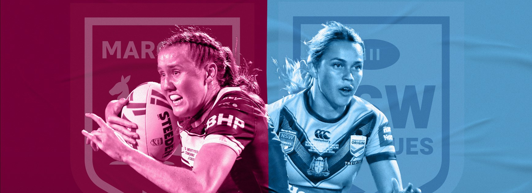 Maroons v Sky Blues: Peters, Harden late call-ups; NSW 1-17