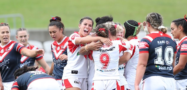 Dragons secure top two NRLW berth with Roosters win