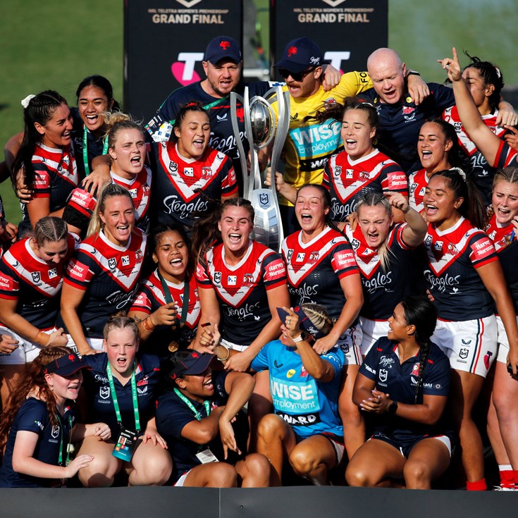 Third time lucky as Roosters down Dragons in epic NRLW decider