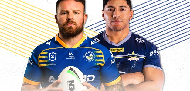 Eels v Cowboys:Brown still in centres; Cowboys also unchanged