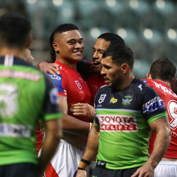 Dragons outlast Raiders in wild conditions