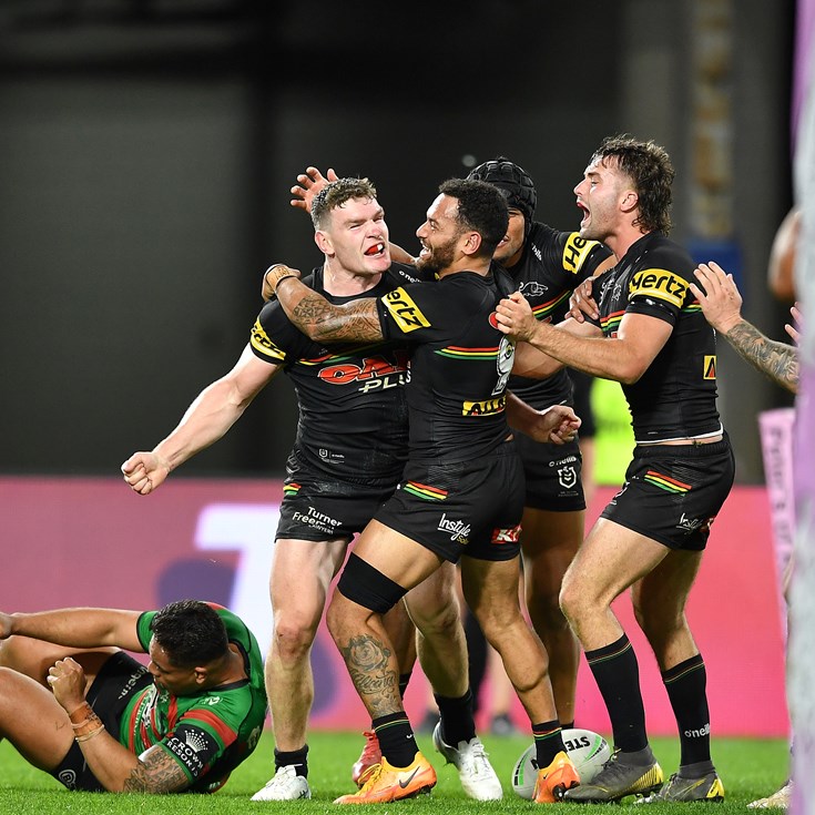 Martin's late try secures NRL Minor Premiership