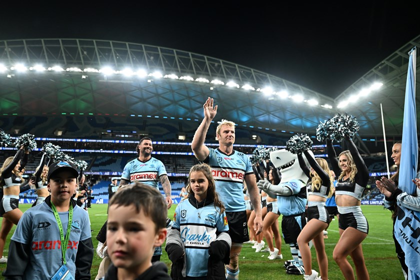 Aiden Tolman and Andrew Fifita have played their final game in Sharks colours.