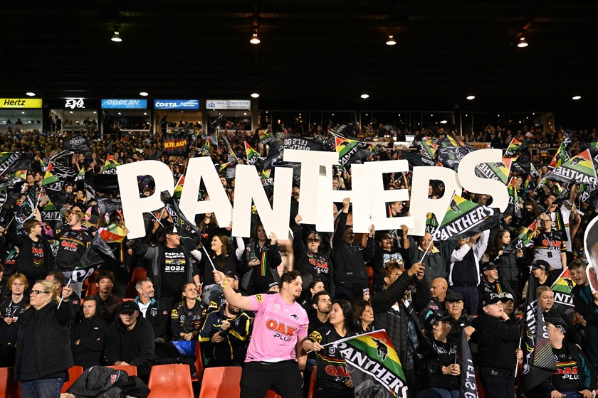 Panthers fans have been out in force to cheer their team on all season.
