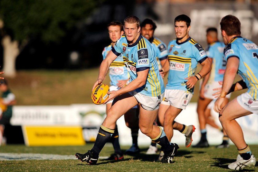 Eddie Blacker when playing for the Norths Devils.