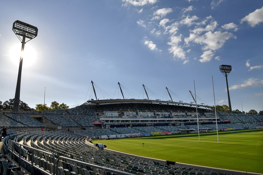 GIO Stadium in Canberra will host the 2022 Ampol Women's Origin.