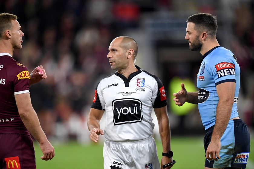 Ashley Klein controlled State of Origin and the NRL grand final