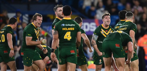Kangaroos into Cup final after downing Kiwis in epic semi