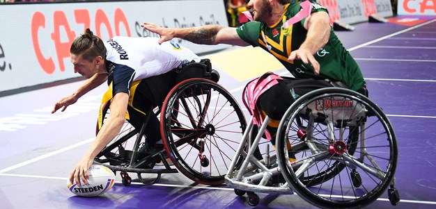 Brown leads England to big win over brave Wheelaroos