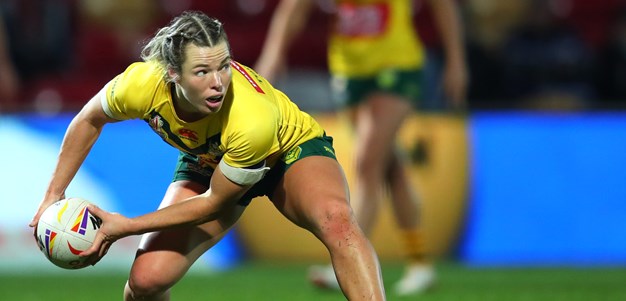 35 tackles, 108 running metres: Tonegato's switch to lock pays off for Jillaroos