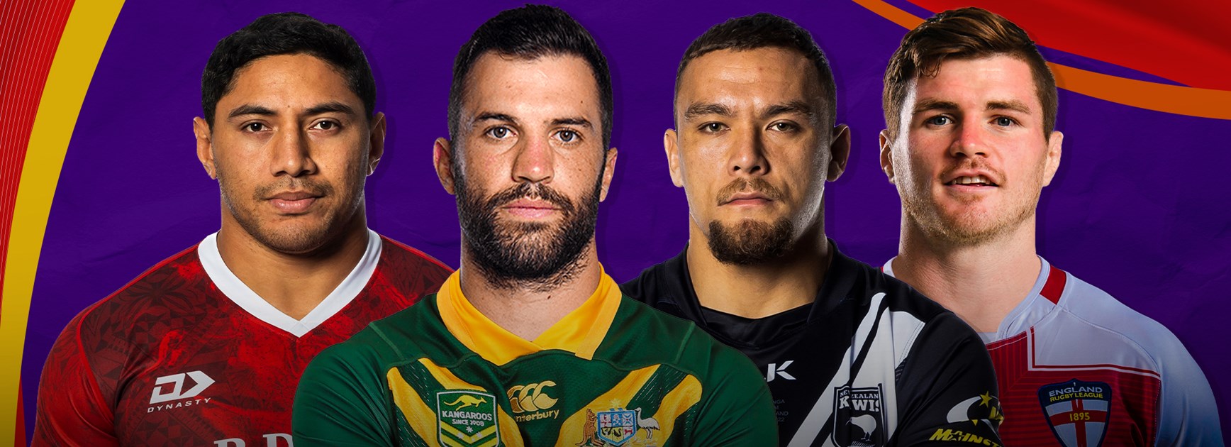 Rugby League World Cup 2021: Official men's squads