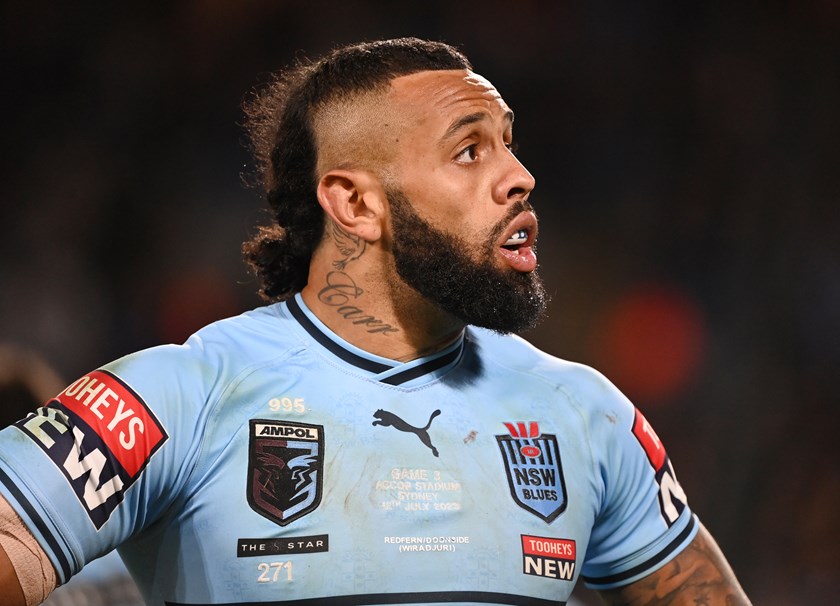 Josh Addo-Carr encouraged the Blues to acknowledge the place and people they were representing 
