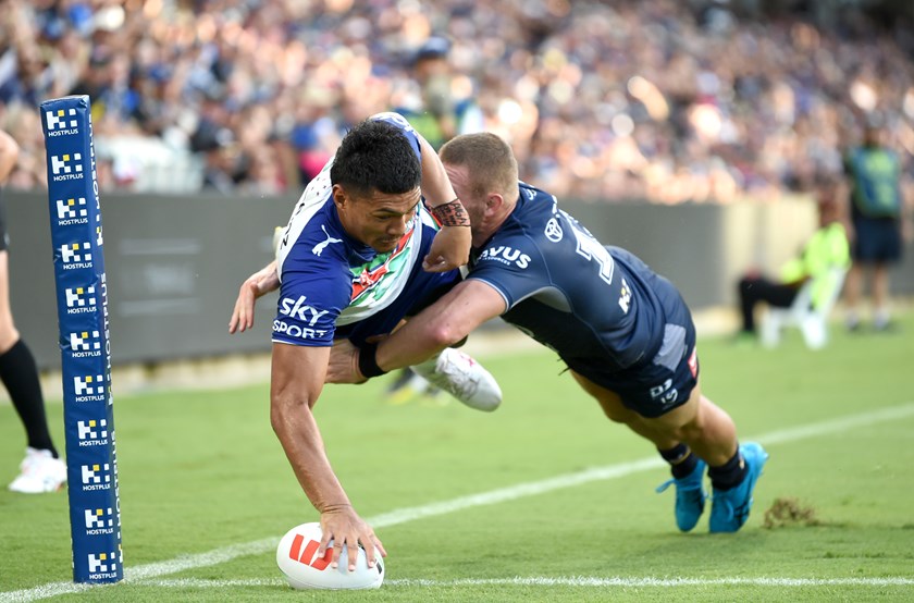 Kosi has five tries in seven games this year. ©NRL Photos
