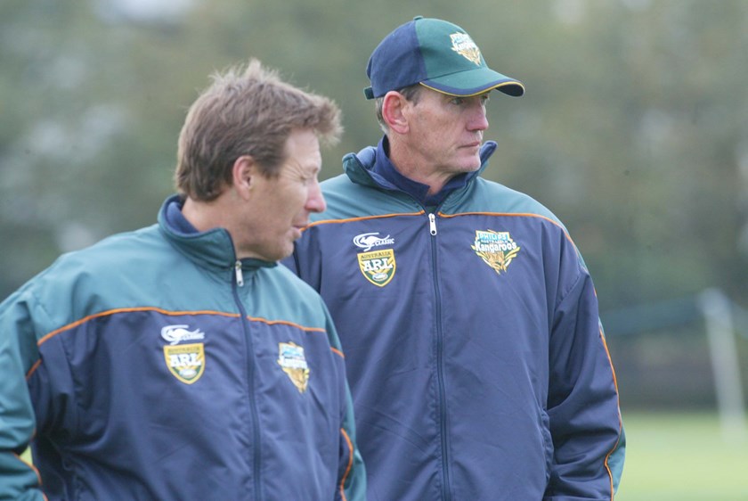 Bellamy was Bennett's assistant at the 2004 Tri-Nations in England