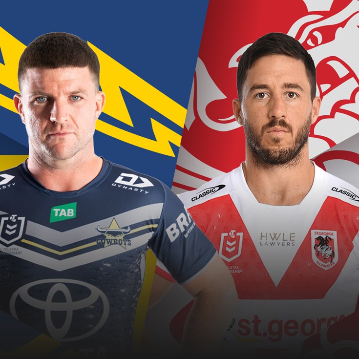 Cowboys v Dragons: Same 17 for Payten; Hook sticks solid