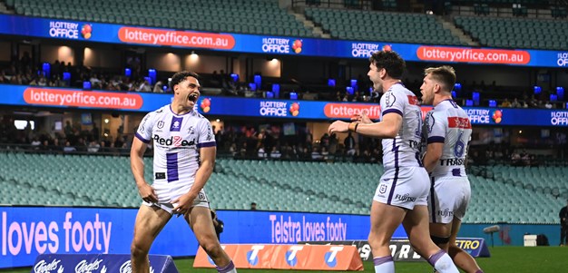 Coates bags three as Storm strike Roosters