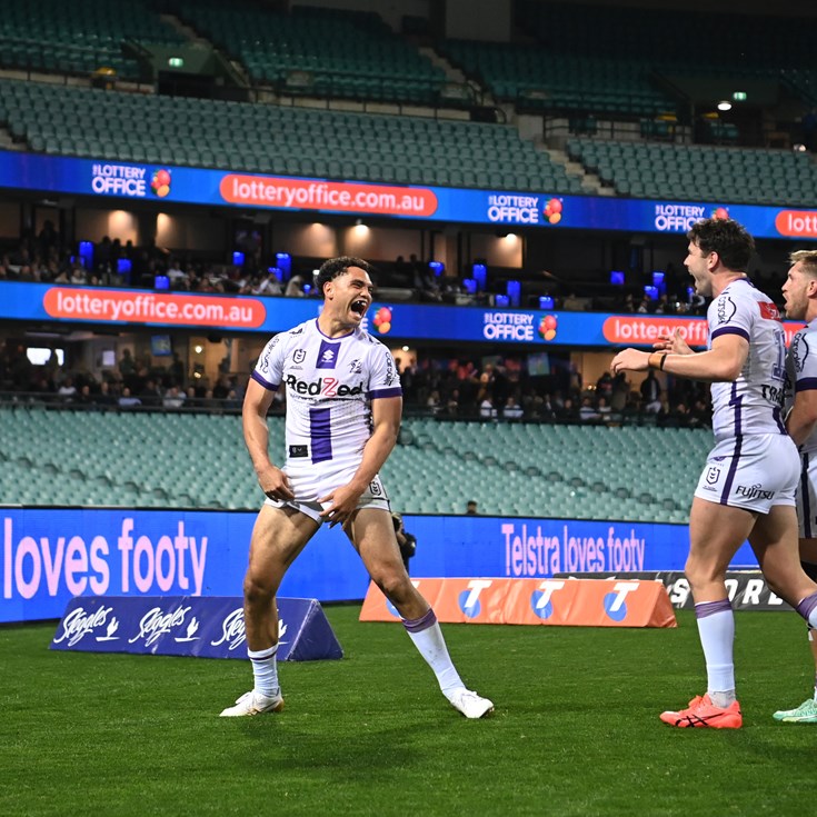Coates bags three as Storm strike Roosters