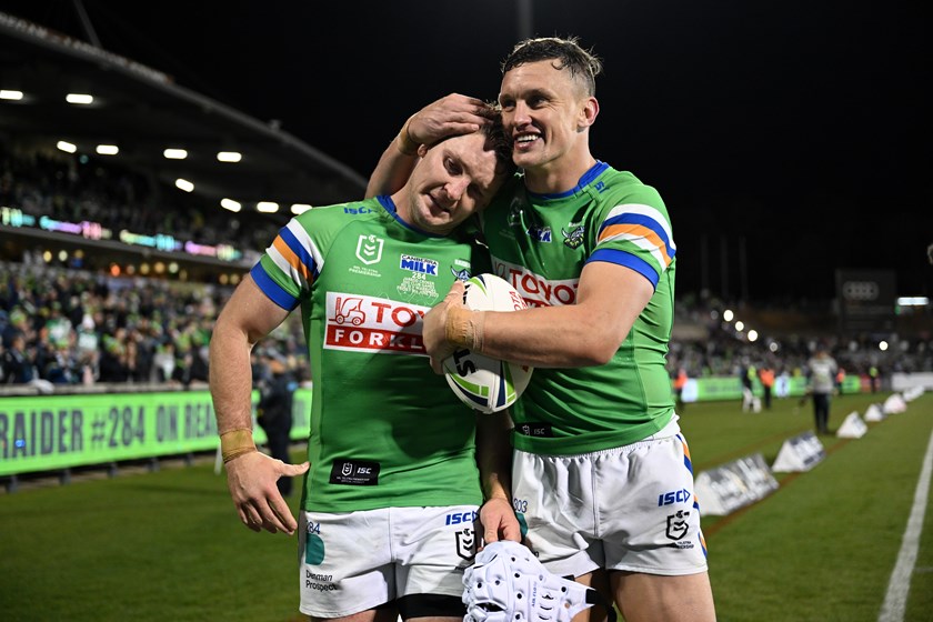 Jarrod Croker and Jack Wighton will finish up at the Raiders in 2023.