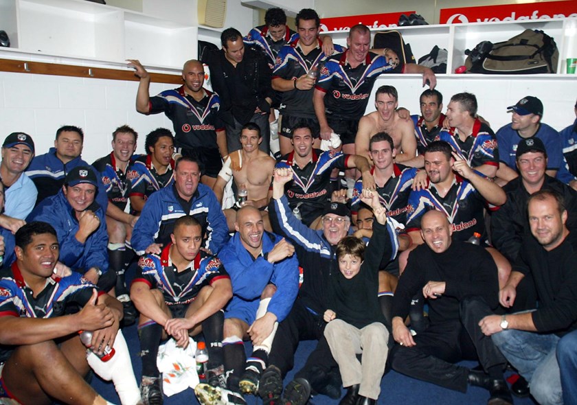 The 2002 Warriors made the grand final for the first time in the club's history 