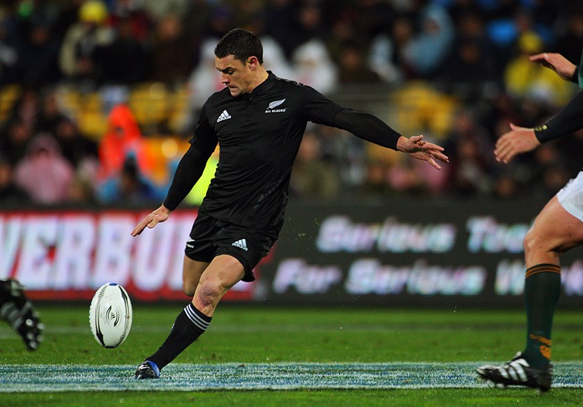 Dan Carter kicked 293 conversions and 281 penalty goals for the All Blacks