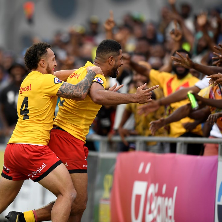 Nene scores four as Kumuls crush Cook Islands