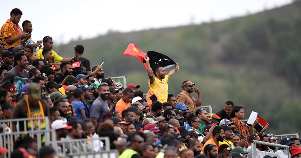 Community Rugby Crowd Best photos as international rugby league returns to PNG | QRL