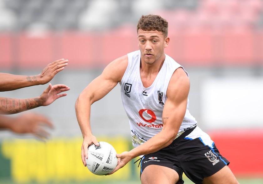 Dolphins five-eighth Kurt Donoghoe has embraced the Fiji Bati playing style