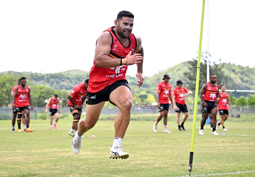 Rhyse Martin is preparing for his 17th Test appearance for the Kumuls