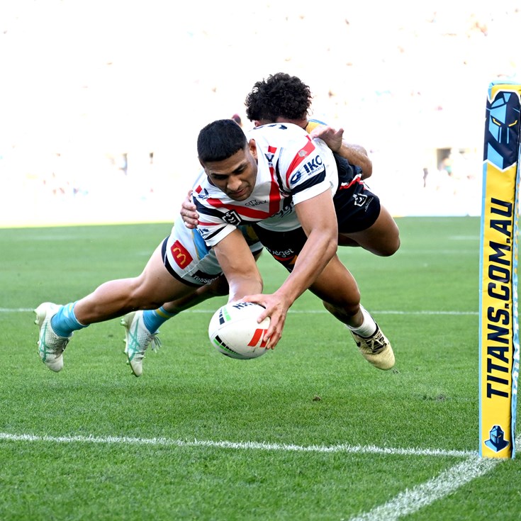 Roosters soar into second with win over Titans