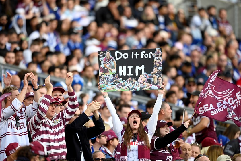 Luke Brooks had support in the stands for his first finals appearance in 11 seasons of NRL.  