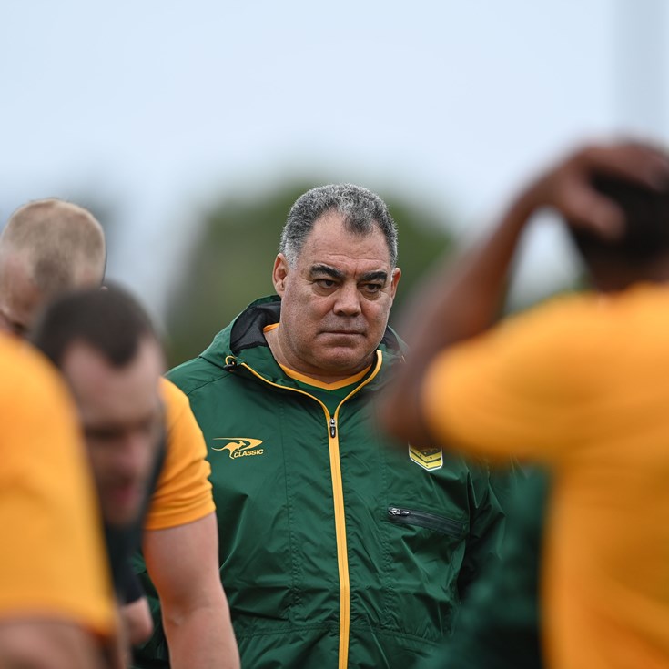 Kangaroos squad to face Tonga