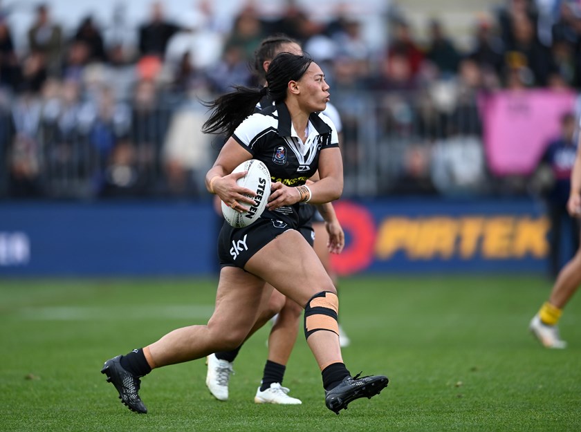 Kiwi Ferns second-rower Annessa Biddle hopes to keep the Golden Boot in New Zealand hands.