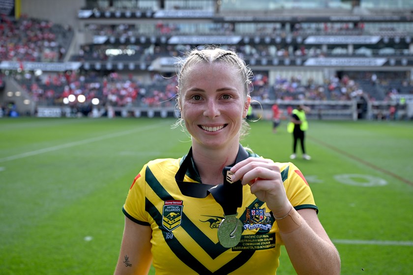 Tarryn Aiken was player of the match in the Pacific Cup final