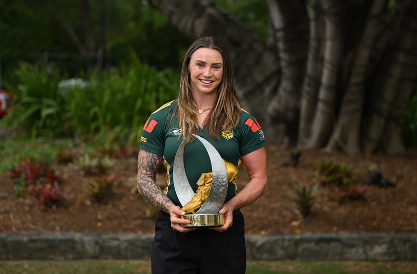 After winning the 2025 IRL Golden Boot, Jillaroos star Julia Robinson wants to continue to continue breaking barriers for women's rugby league in 2026.