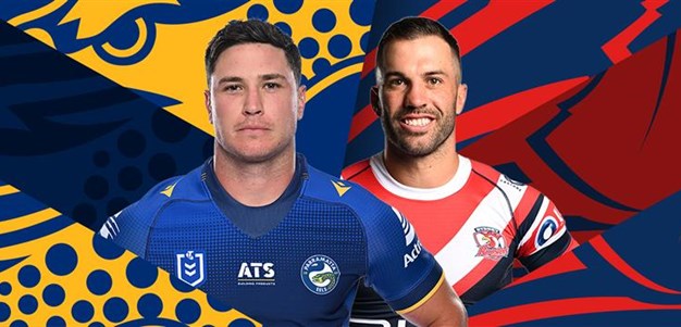 Eels v Roosters: Iongi No.1 gun; Tupou in for Tupou