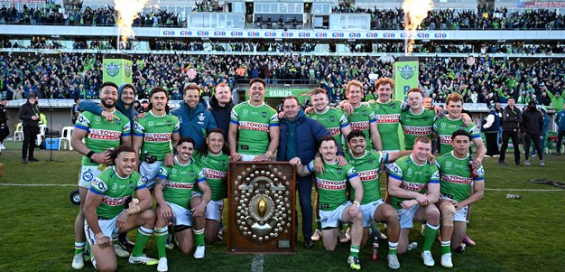 No.1 guns: Green Machine powers to first minor premiership in 35 years