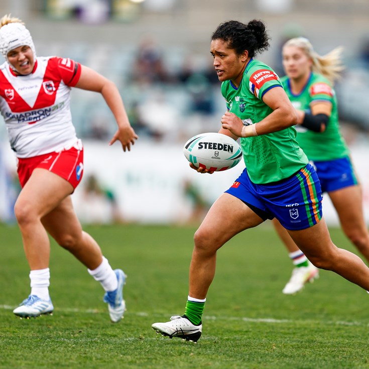 Golden 'oldie' Temara takes her place in NRLW history books