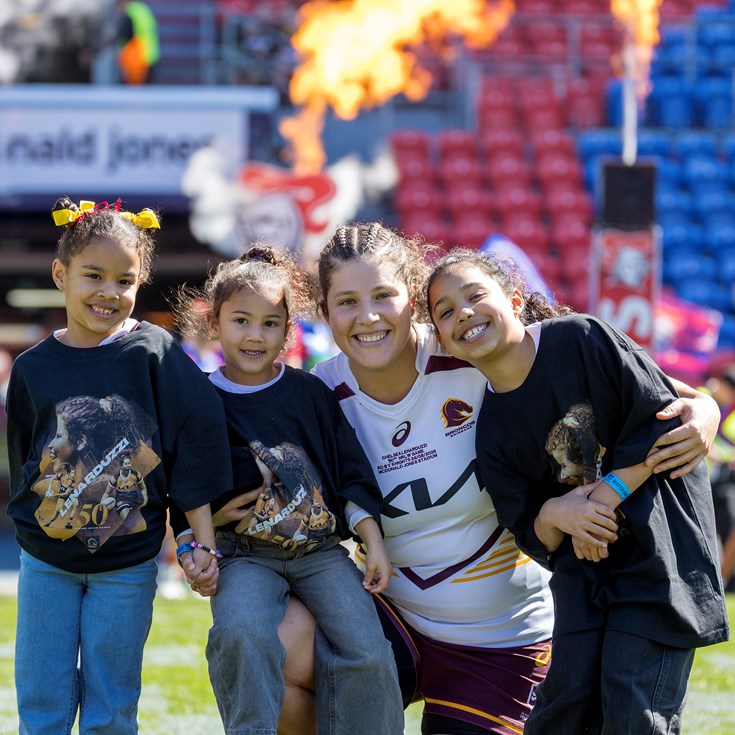 That's a Duzzi of a milestone: Another Maroon hits 50 NRLW games