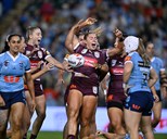 As it happened: Maroons salvage pride to deny NSW whitewash