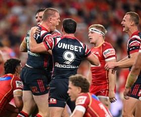 Roosters into first decider since 2019 after dominating Dolphins