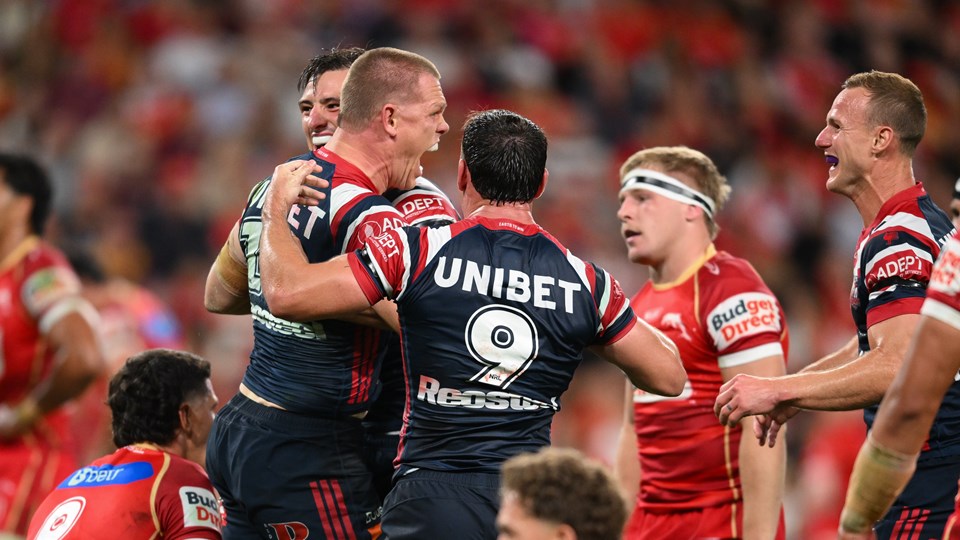 Roosters into first decider since 2019 after dominating Dolphins