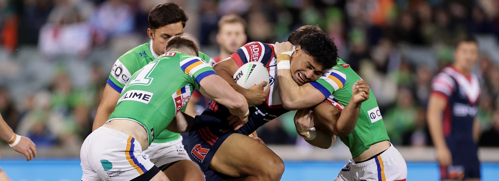 Friday night lights: Raiders v Roosters; Storm hold on against Knights
