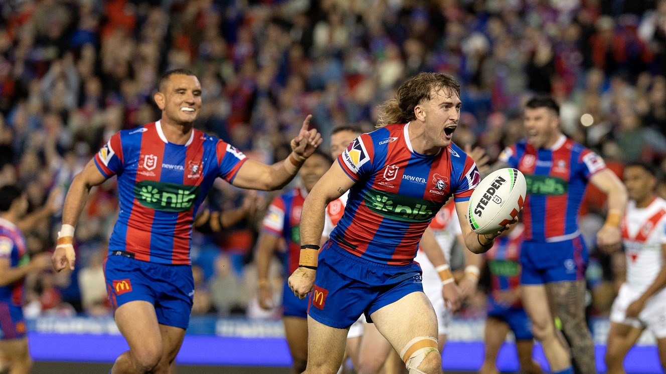 NRL.com Wrap: Knights outlast Dragons in Friday night thriller