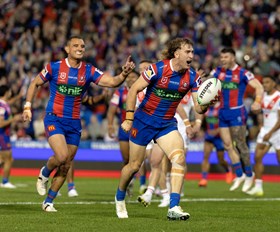 NRL.com Wrap: Knights outlast Dragons in Friday night thriller
